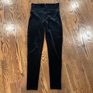 Spanx Velvet Leggings